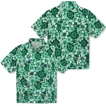 Tulane Green Wave Hawaiian Shirt – Hibiscus Blooms