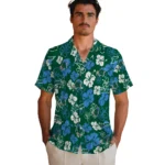 Tulane Green Wave Hawaiian Shirt – Hibiscus Flower Design