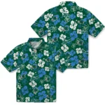 Tulane Green Wave Hawaiian Shirt – Hibiscus Flower Design