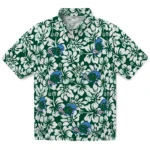 Tulane Green Wave Hawaiian Shirt – Hibiscus Motif