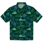 Tulane Green Wave Hawaiian Shirt – Palm And Clouds