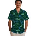 Tulane Green Wave Hawaiian Shirt – Palm And Clouds