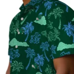 Tulane Green Wave Hawaiian Shirt – Palm And Clouds