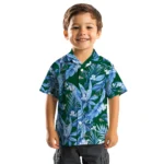 Tulane Green Wave Hawaiian Shirt – Palm Leaves