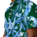 Tulane Green Wave Hawaiian Shirt – Palm Leaves