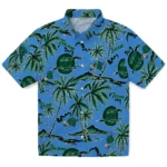 Tulane Green Wave Hawaiian Shirt – Palm Sunset