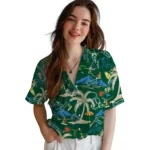 Tulane Green Wave Hawaiian Shirt – Palm Tree Island