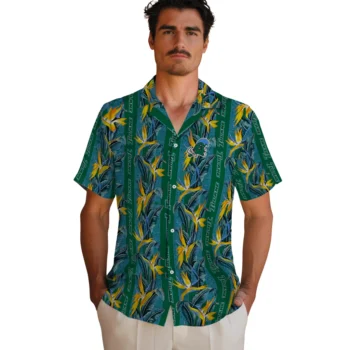 tulane green wave paradise vines green hawaiian shirts fashion forward
