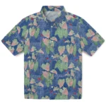 Tulsa Golden Hurricane Hawaiian Shirt – Anthurium Overlay