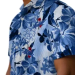 Tulsa Golden Hurricane Hawaiian Shirt – Hibiscus Arrangement
