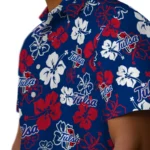 Tulsa Golden Hurricane Hawaiian Shirt – Hibiscus Flower Design