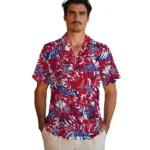 Tulsa Golden Hurricane Hawaiian Shirt – Hibiscus Overlay