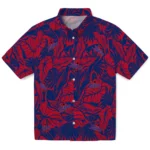 Tulsa Golden Hurricane Hawaiian Shirt – Monstera Layer