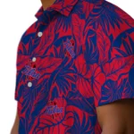 Tulsa Golden Hurricane Hawaiian Shirt – Monstera Layer