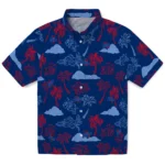 Tulsa Golden Hurricane Hawaiian Shirt – Palm And Clouds