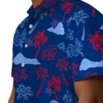 Tulsa Golden Hurricane Hawaiian Shirt – Palm And Clouds