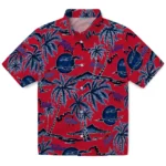 Tulsa Golden Hurricane Hawaiian Shirt – Palm Sunset