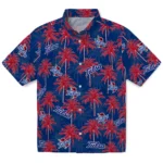 Tulsa Golden Hurricane Hawaiian Shirt – Palm Tree Motif