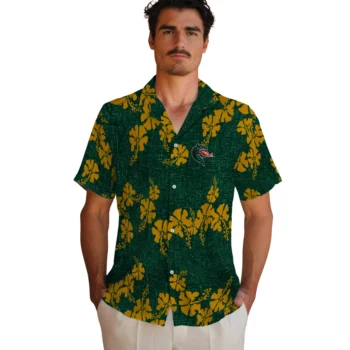 uab blazers hibiscus petals green hawaiian shirts fashion forward