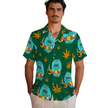 uab blazers bong smile green hawaiian shirts fashion forward