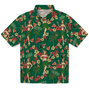 uab blazers hawaiian girls design green hawaiian shirts best selling