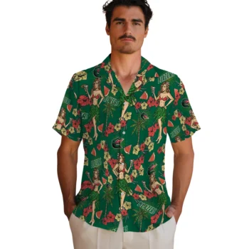 uab blazers hawaiian girls design green hawaiian shirts fashion forward