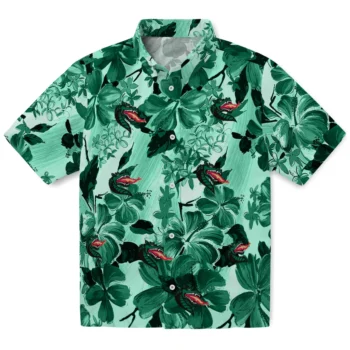 uab blazers hibiscus arrangement green hawaiian shirts best selling