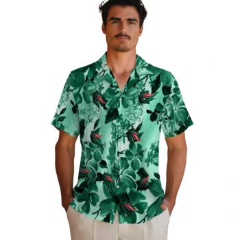 uab blazers hibiscus arrangement green hawaiian shirts fashion forward