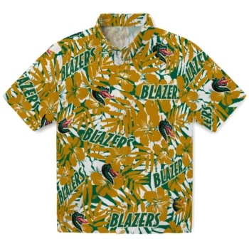 uab blazers hibiscus overlay hawaiian shirts best selling