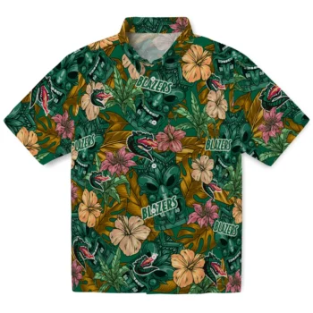 uab blazers tiki jungle green hawaiian shirts best selling