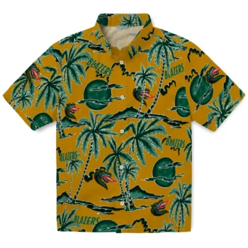 uab blazers palm sunset hawaiian shirts best selling