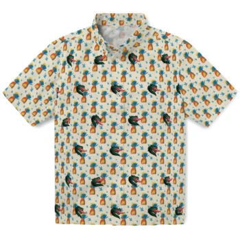uab blazers pineapple delight beige hawaiian shirts best selling