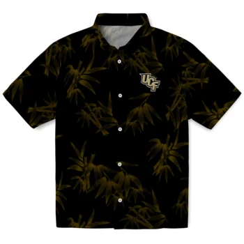 ucf knights bamboo branches gold black hawaiian shirts best selling