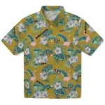 UCF Knights Hawaiian Shirt – Flamingo and Hibiscus