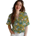 UCF Knights Hawaiian Shirt – Flamingo and Hibiscus