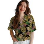 UCF Knights Hawaiian Shirt – Hibiscus Tiki Jungle