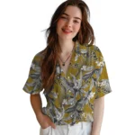 UCF Knights Hawaiian Shirt – Palm Leaves