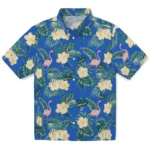 UCLA Bruins Hawaiian Shirt – Flamingo and Hibiscus