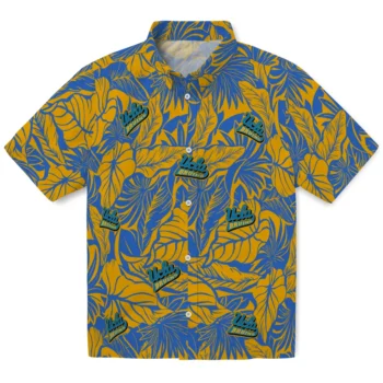 ucla bruins monstera layer blue hawaiian shirts best selling