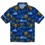 UCLA Bruins Hawaiian Shirt – Palm And Clouds