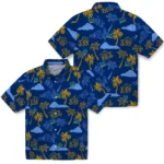 UCLA Bruins Hawaiian Shirt – Palm And Clouds