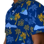 UCLA Bruins Hawaiian Shirt – Palm And Clouds