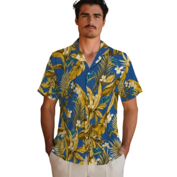 ucla bruins palm leaves blue hawaiian shirts fashion forward