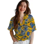 UCLA Bruins Hawaiian Shirt – Palm Sunset