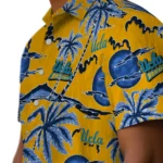 UCLA Bruins Hawaiian Shirt – Palm Sunset