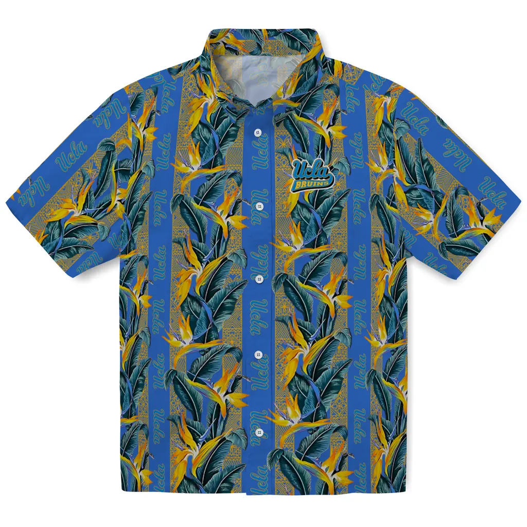 UCLA Bruins Hawaiian Shirt - Paradise Vines ucla bruins paradise vines blue hawaiian shirts best selling
