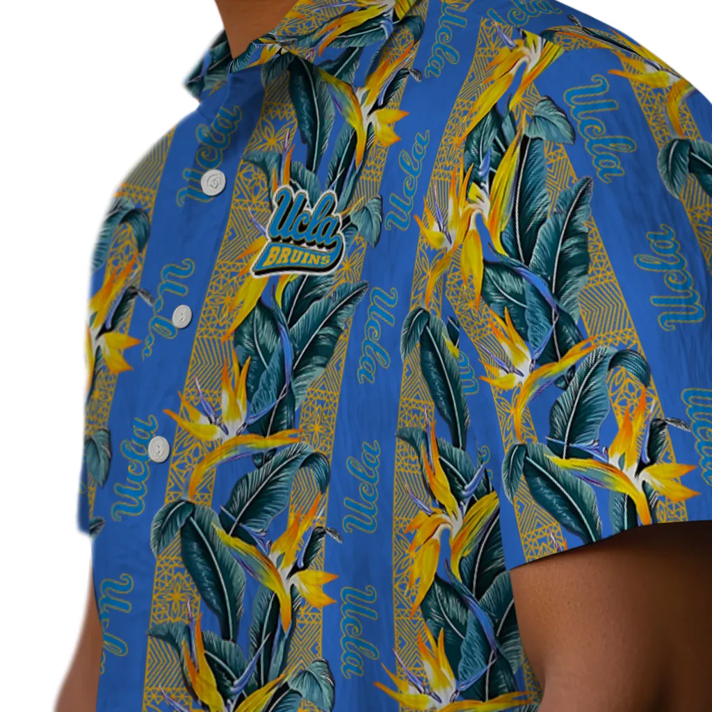 UCLA Bruins Hawaiian Shirt - Paradise Vines ucla bruins paradise vines blue hawaiian shirts trendy