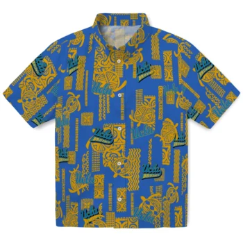 ucla bruins turtle lines blue hawaiian shirts best selling