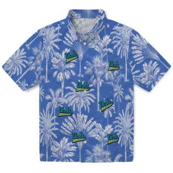 ucla bruins palm shadows blue hawaiian shirts best selling