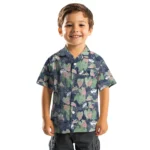 UConn Huskies Hawaiian Shirt – Anthurium Overlay